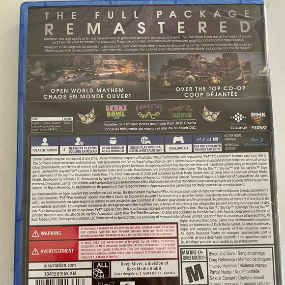 Saints Row the Third Remastered for PS4 - Picture 2 of 11